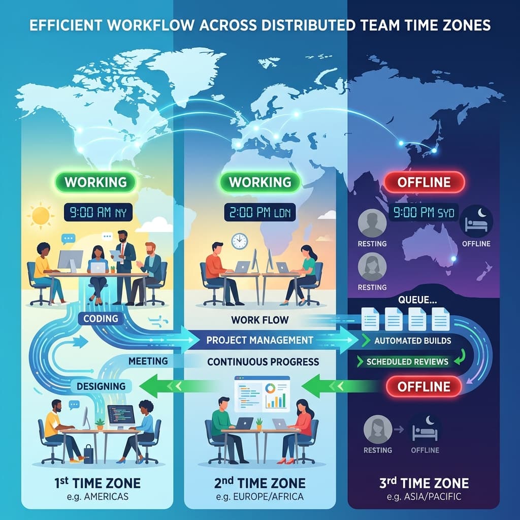 How to Build an Async Workflow Your Whole Team Actually Follows - cover illustration