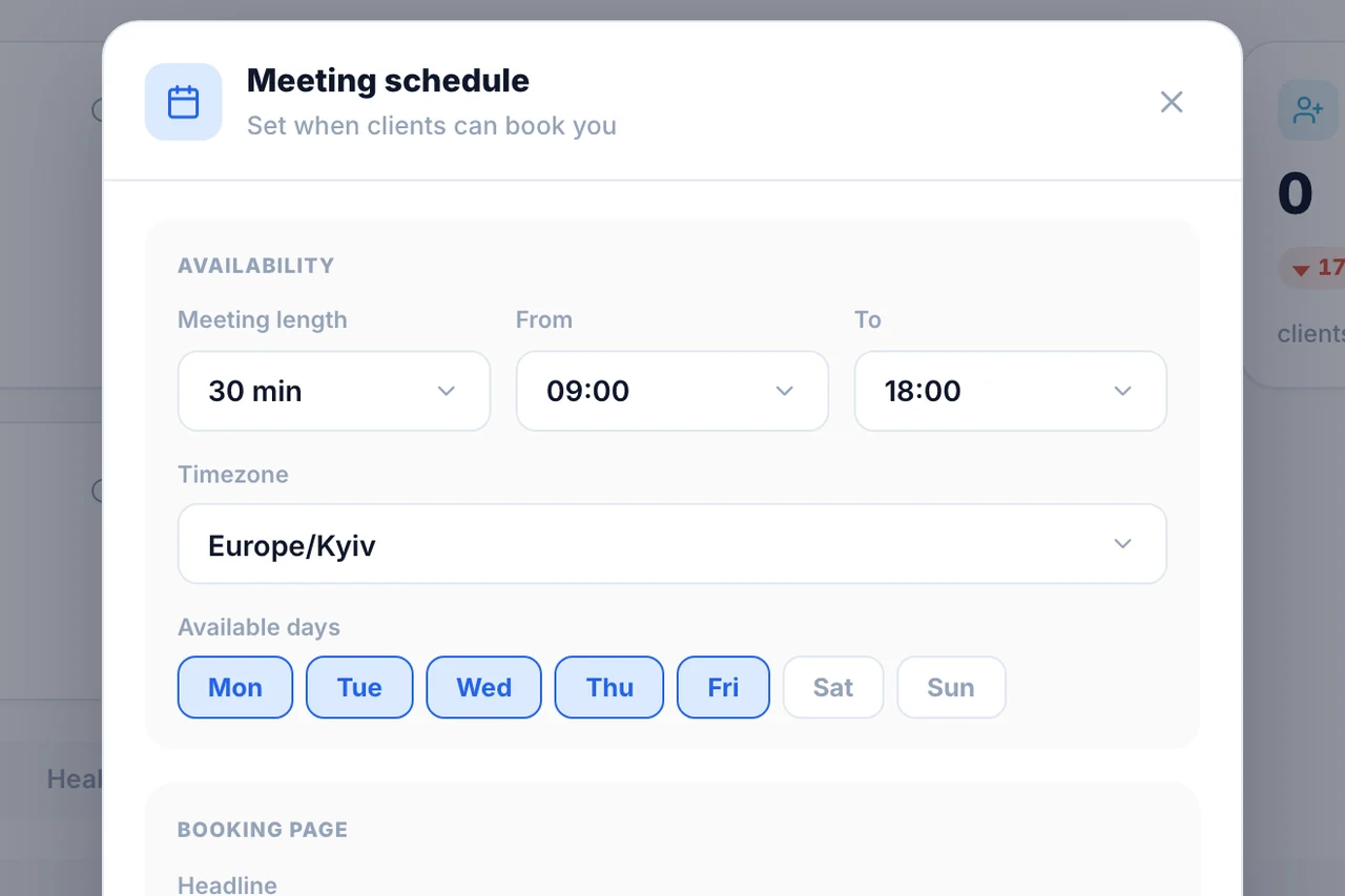 Booking Page — Reliability
