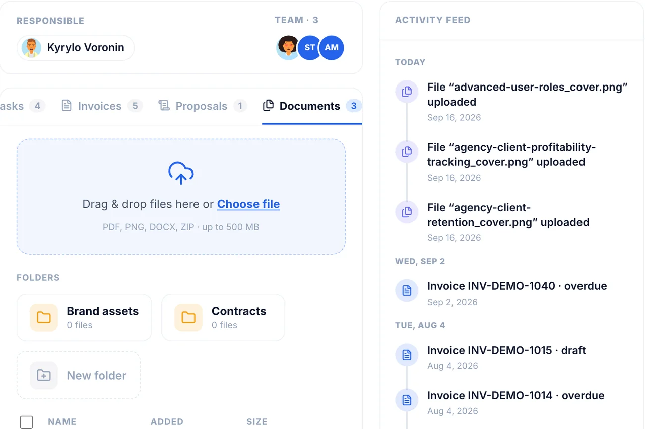 Clients — Files