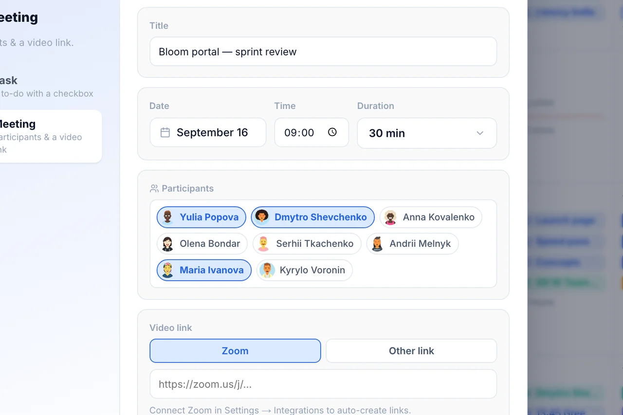 Meetings — Video
