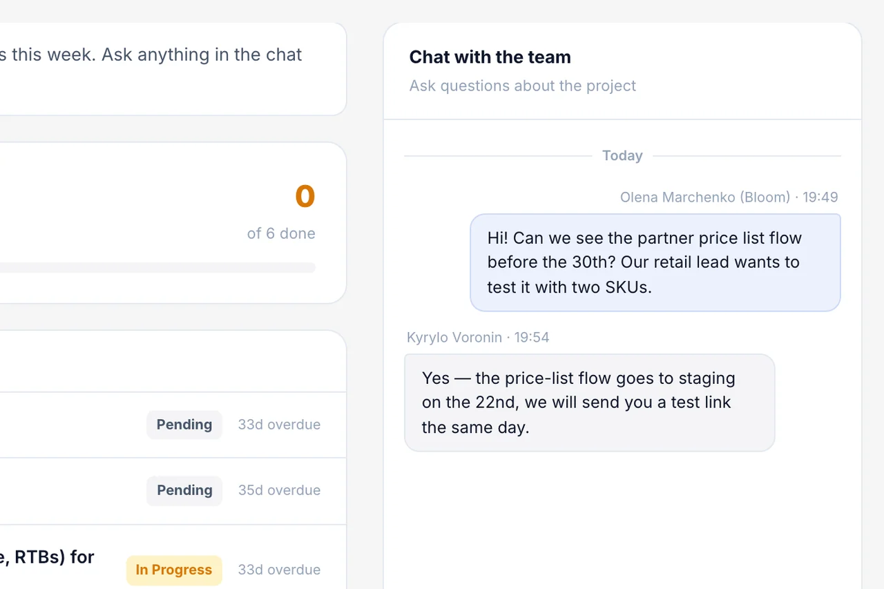 Public Status Page — Conversation
